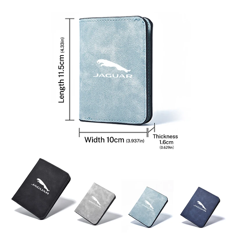 Автомобильный держатель для водительских прав кошелек кредитных карт замшевый