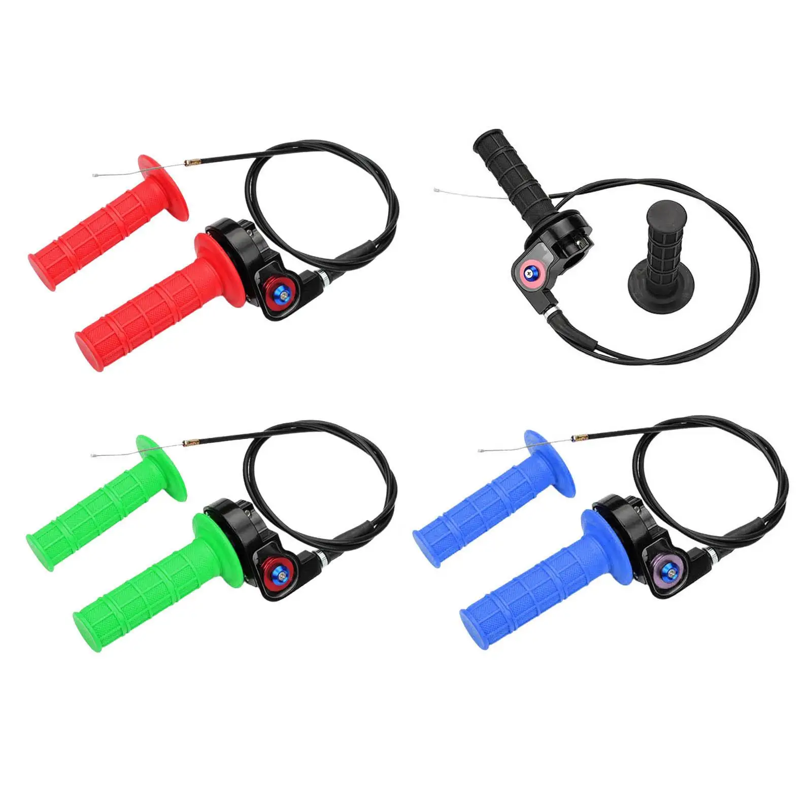 

Поворотная дроссельная заслонка с кабелем 22 мм поворотная рукоятка акселератора в сборе подходит для мотоцикла 150 cc-250 куб. См кроссового ве...