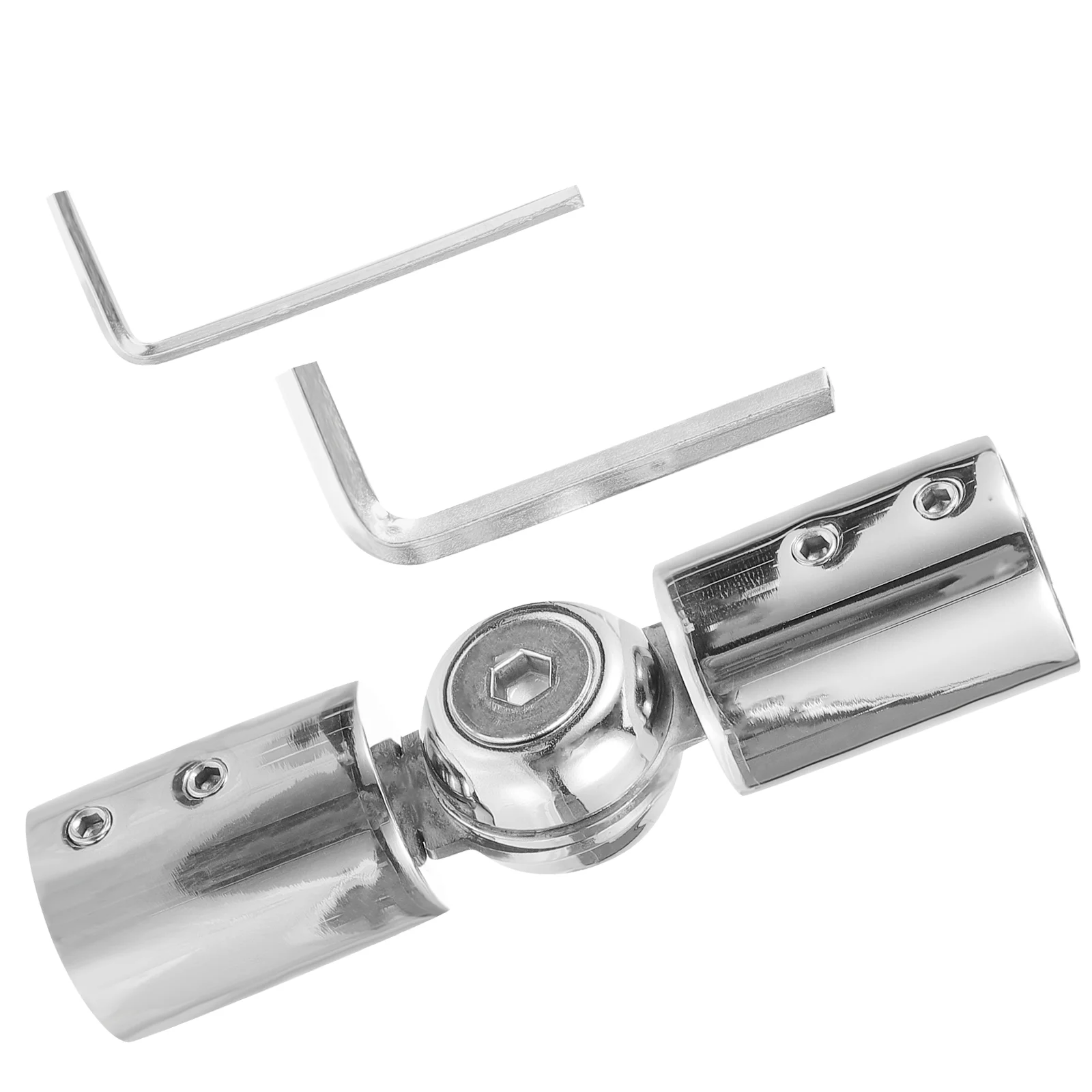 

Corner Rod Connector Drapery Curtain Extension Stainless Steel Hinges Hinged Elbow Accessories Metal Pole Glass Door