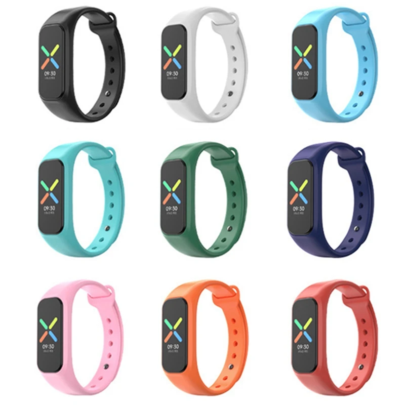 Ремешок для Oppo силиконовый сменный Браслет спортивный умный ремешок часов