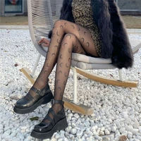 moon lolita fashion womens stockings jk mesh tights gothic clothes pantyhose socks hosiery underwear