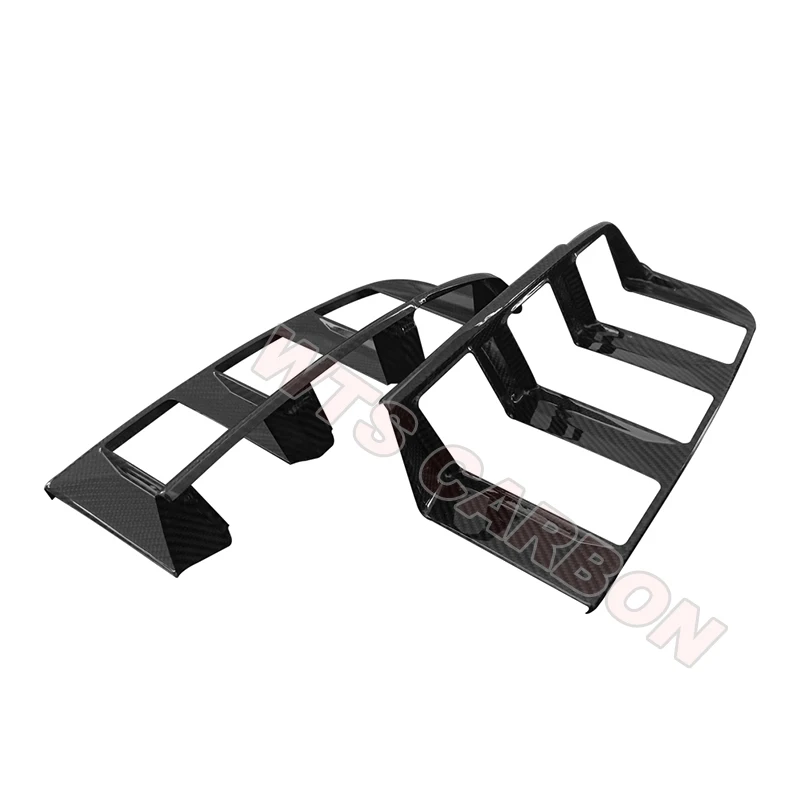 Задняя крышка из настоящего углеродного волокна для Ford Mustang 2024up задняя фара Bazel