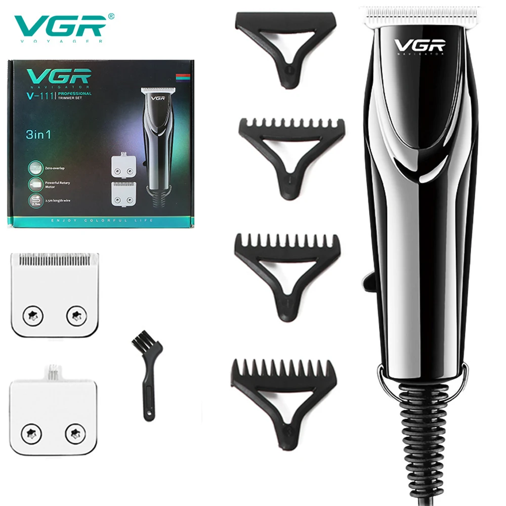 

VGR машинка для стрижки волос триммер профессиональный триммер для бороды машинка для стрижки волос Машинка для стрижки профессиональный триммер для волос для мужчин