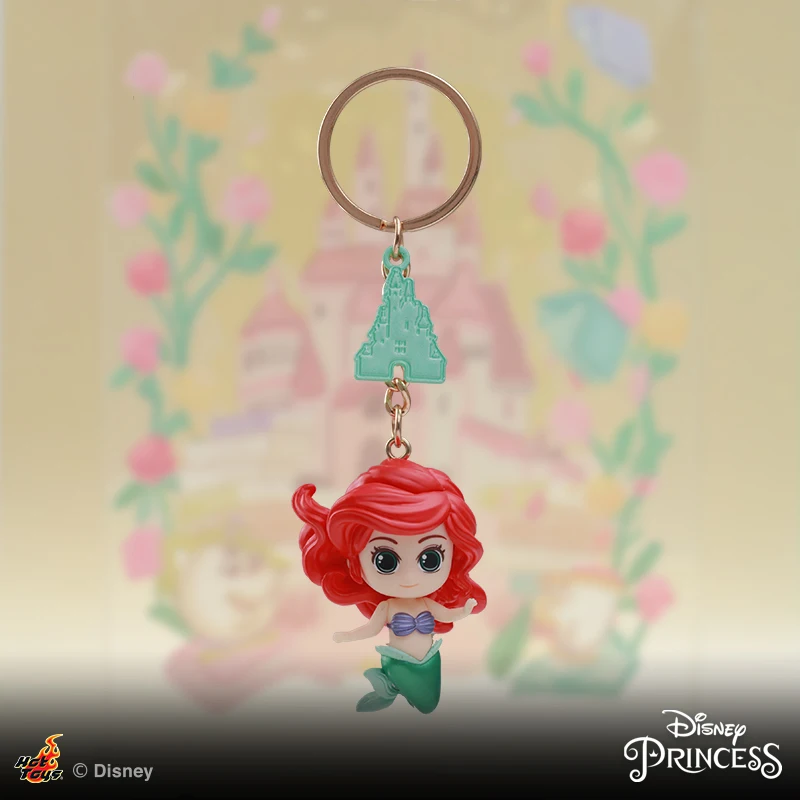 Фото Брелок-подвеска Hottoys Disney Cosbaby: Белоснежка, Золушка, Русалочка, Спящая красавица. Украшение для рюкзака, детские игрушки, подарок. №4