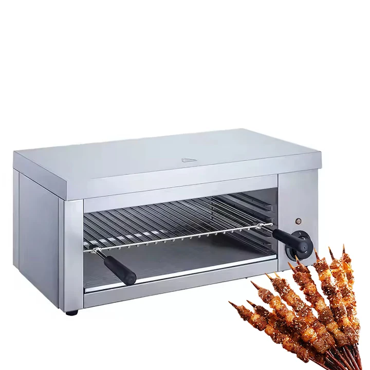 Электрическая плита для барбекю бездымная коммерческая глютеновая стойка гриля