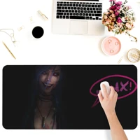 keyboards mouse pads computer office supplies accessorie square dustproof large desk pad games mats anime lol jinxi gift rat%c3%b3n