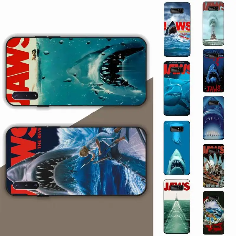 

Jaws Movie Phone Case for Samsung Note 5 7 8 9 10 20 pro plus lite ultra A21 12 72