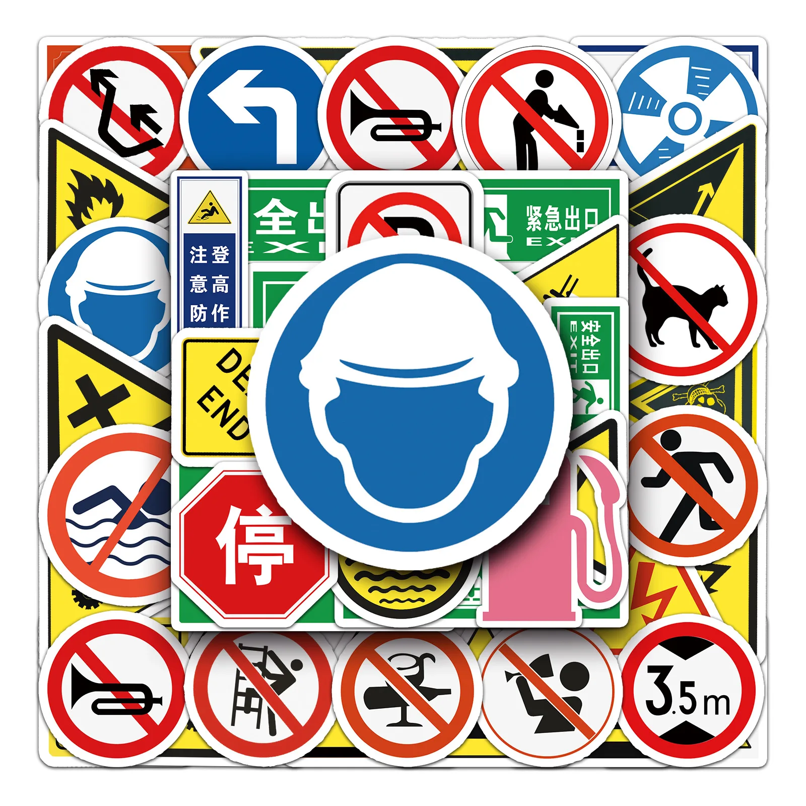 

10/30/50 шт., водонепроницаемые наклейки для граффити