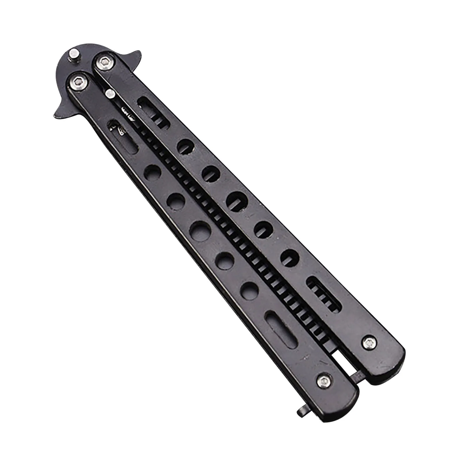 Складная расческа Nerhua из нержавеющей стали для профессиональной укладки волос и