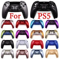 game controller replacement shell gamepad case front cover rear cover for sony ps5 handle
