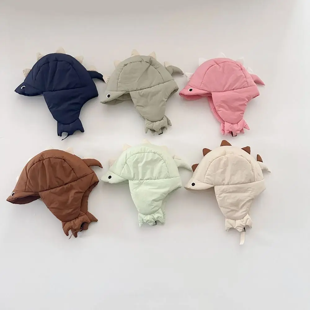 Утолщенная детская шапка с динозавром Lei Feng ветрозащитная защита для ушей и шеи