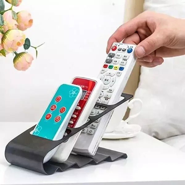 

4 Frame Remote Control Storage Mobile Phone Holder Stand Home Office Organizer Case TV/DVD/VCR Organizer Desktop Bracket
