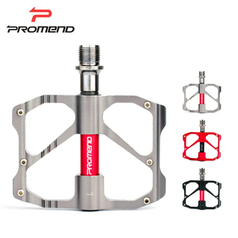 

Promend mountain bike pedal road bike pedal non-slip ultra-light aluminum alloy 3 bearing mtb accessories