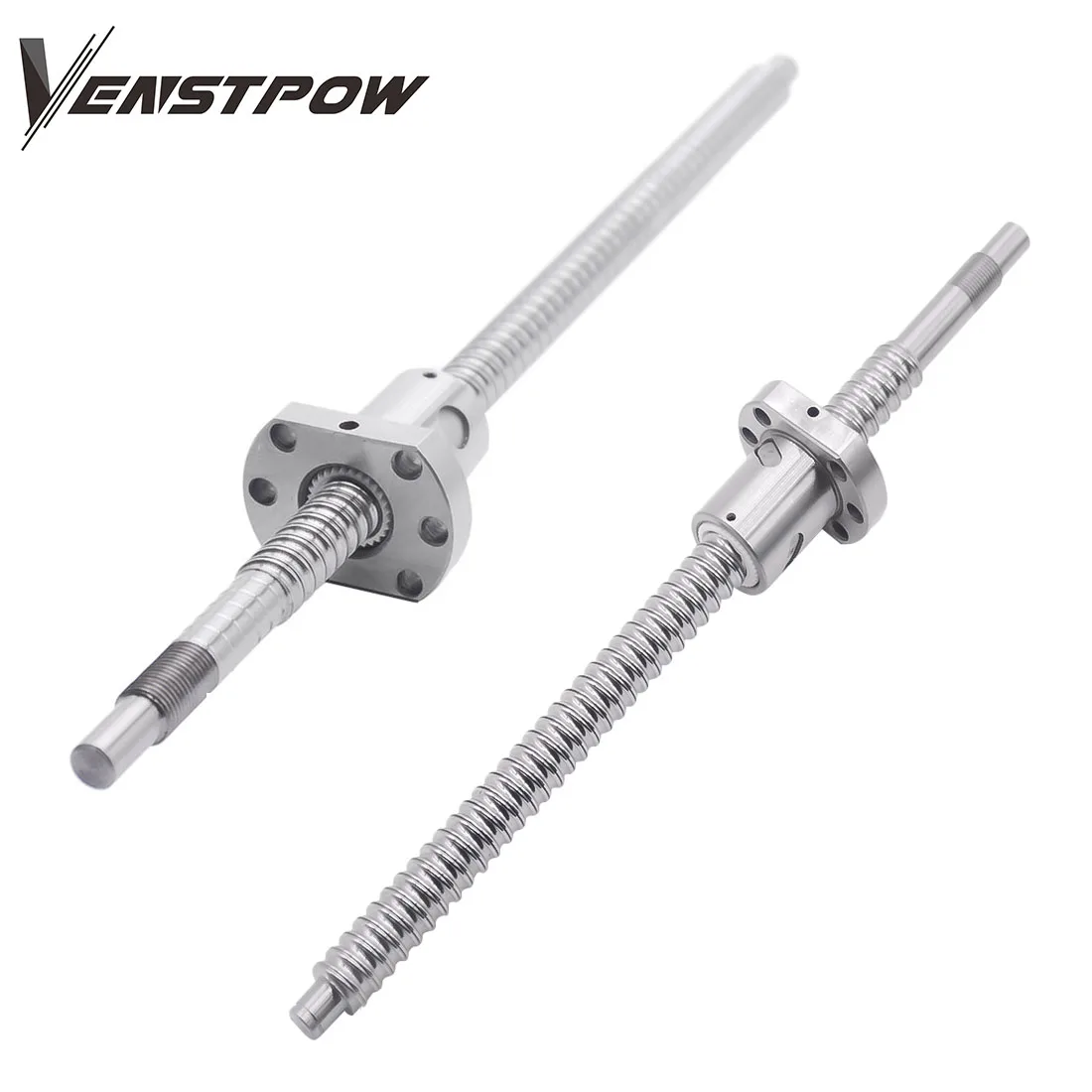 SFU1204 SFU1605 200 250 300 350 400 500 600 мм рулонный шариковый винт C7 с фланцем 800 одношариковая