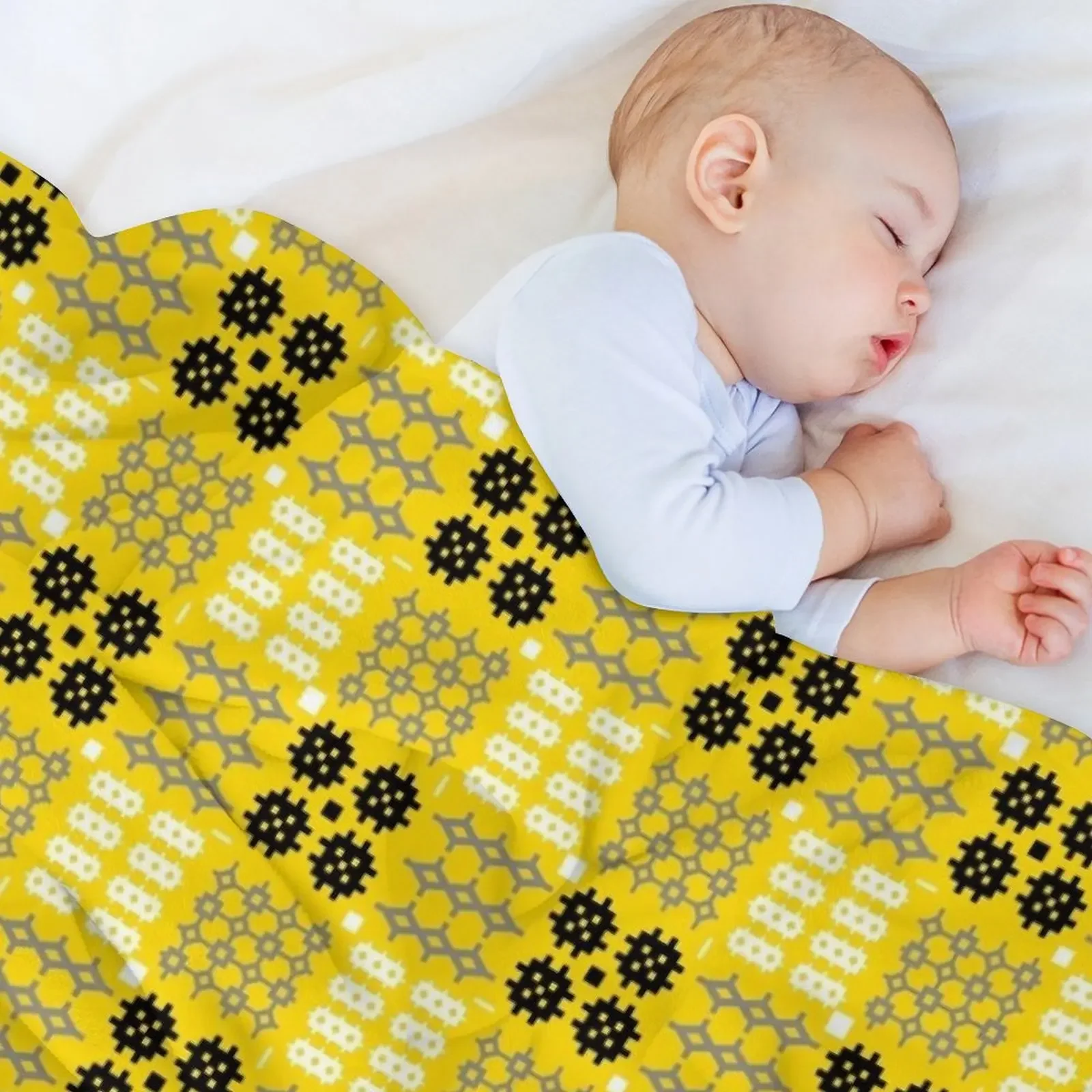 Декоративное одеяло с рисунком валлийского гобелена Carthen Cymraeg Cymreig (золото)