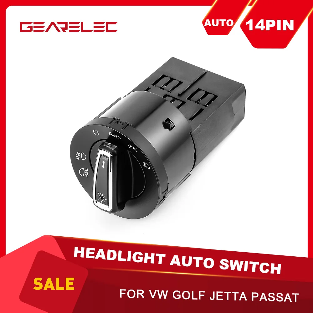 Smart Car Headlight Auto Switch Fog Lamp Headlamp Switch For Volkswagen Golf Mk4 Passat Polo Jetta Tiguan Touran Beetle Bora