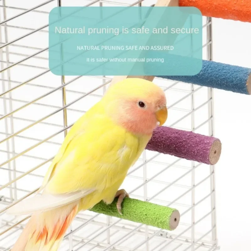 Интерактивная Деревянная Игрушка-лестница 4/6/8 Ступеней Для Птиц Попугаев