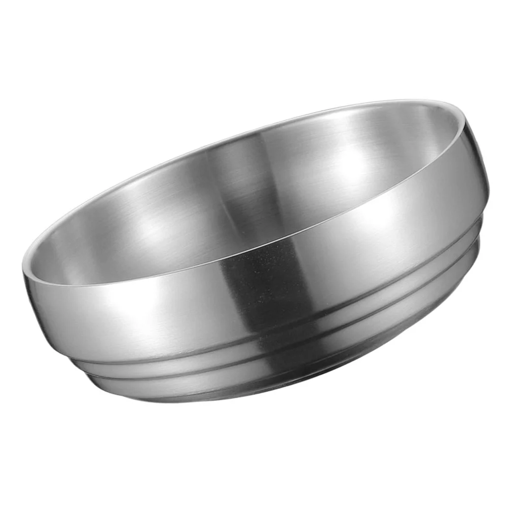 

Double Ramen Bowl Glass Container Food Storage Kitchenware Noodle Gadget Stainless Steel Insulated