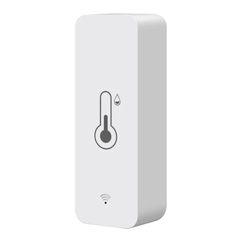 Умный Wi-Fi датчик температуры и влажности AVATTO, внутренний гигрометр Tuya, датчик температуры и влажности с поддержкой Alexa Google Home