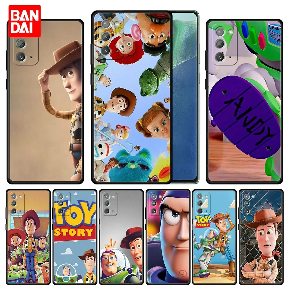 

Cartoon Toy Story Anime Cover Case for Samsung Galaxy Note 20 10 9 8 S21 S20 FE Plus Ultra Lite 4G 5G Bag Capa Armor