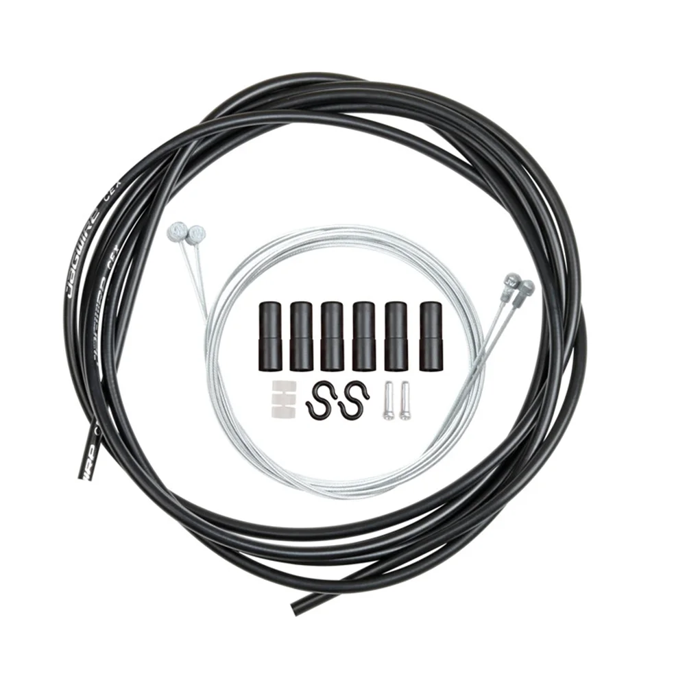 

Bike Brake Cable Gear Cable Wire and Cable End Caps Set ( Black )