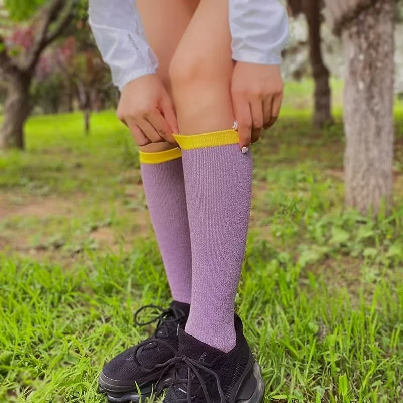 Женские носки Injinji с пятью пальцами высокие женские coolmax для пеших прогулок по