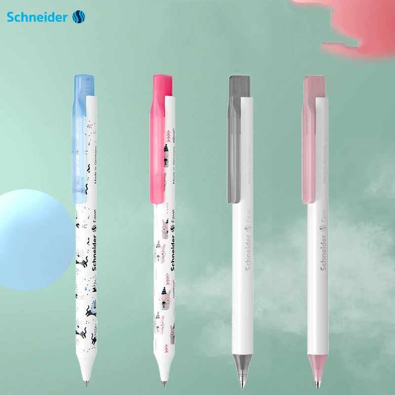 Schneider FAVE Gel Pen 0.5mm Macaron color Quick-drying Replaceable core G2 neutral gel pen refill Gift Writing Supplies
