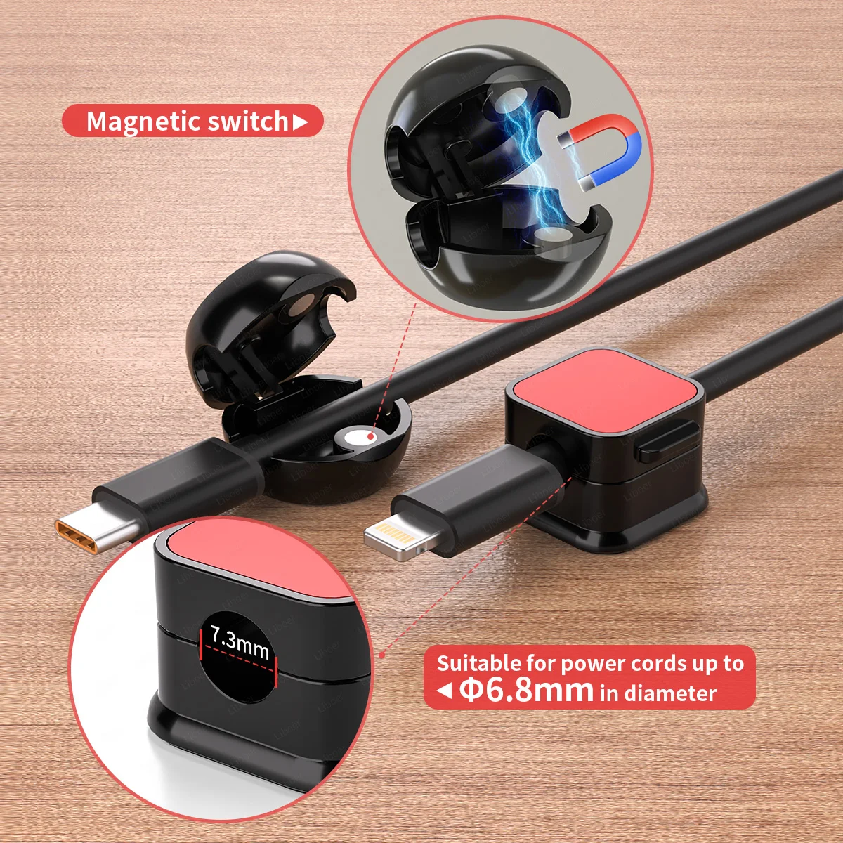 Органайзер для магнитных шнуров 4 шт.