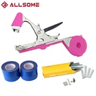 ALLSOME растительная ветка Tapetool Tapener ленты садовые инструменты растительная связка упаковка растительного стержня обвязка с 10 рулонных лент HT2606