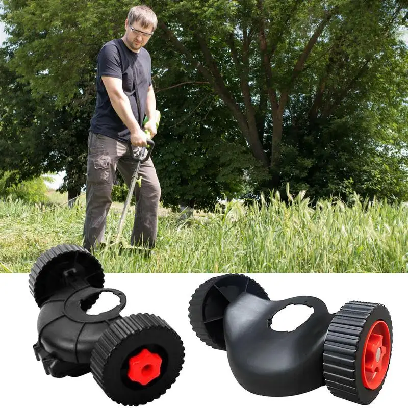 

Weed Eater Wheels Electric Grass Trimmer Adjustable Stable Auxiliary Lawn Mower Wheels Weed Wacker Cutter String Trimmers Wheels