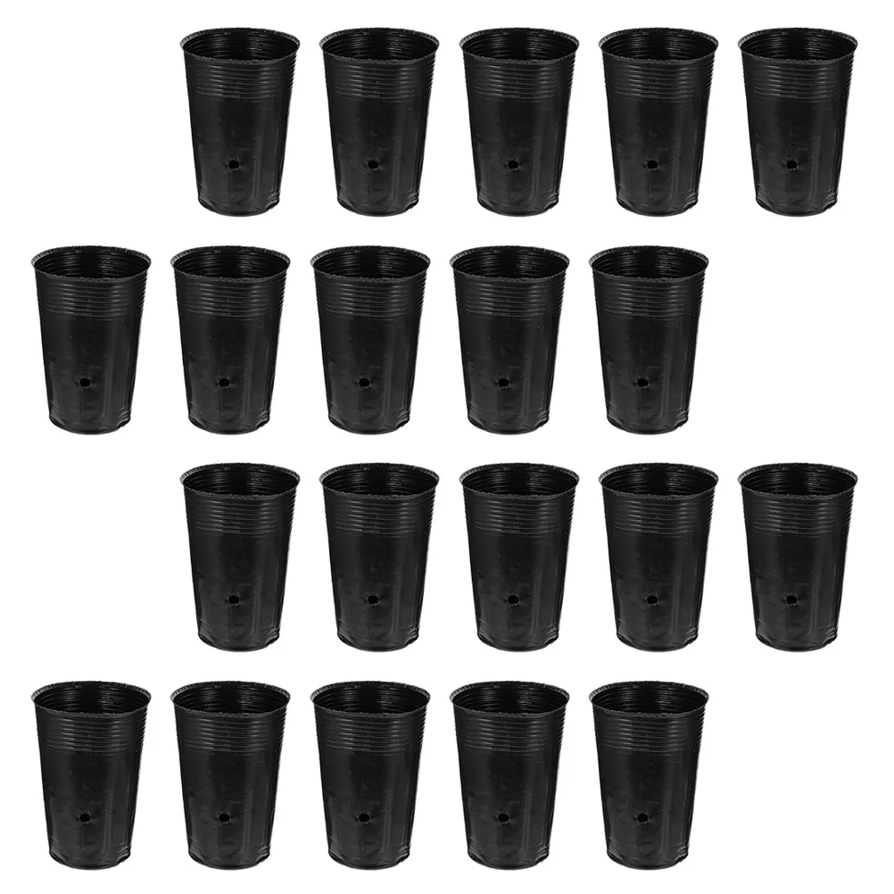 

50 шт., пластиковые чашки для выращивания растений