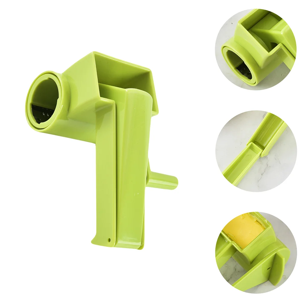 

Grater Cheese Rotary Shredder Chocolate Vegetable Slicer Garlic Carrot Grinder Ginger Shaver Manual Citrus Zester Hand