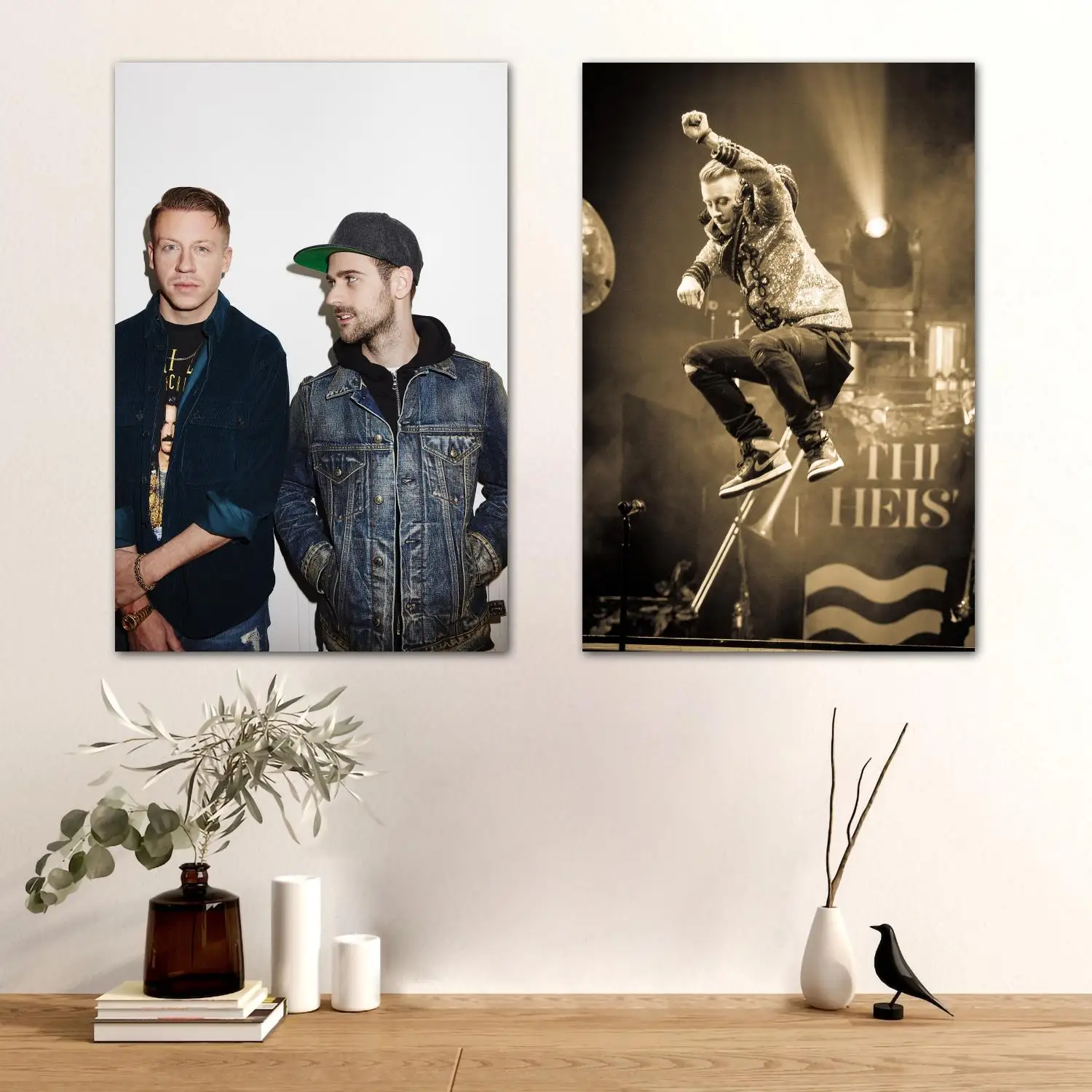 

Macklemore & Ryan Lewis High Quality Wall Art Canvas Posters Decoration Art Personalized Gift Modern Family bedroom Painting