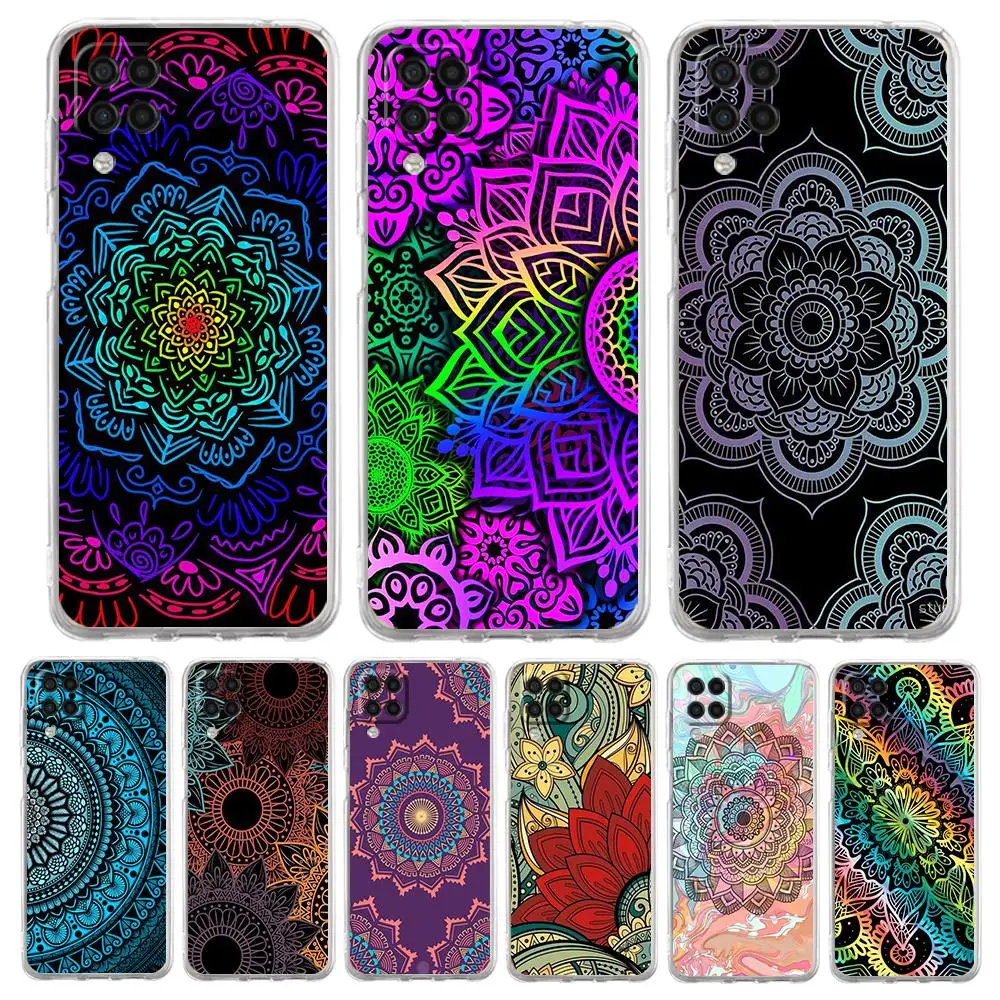 

Чехол для телефона с мандалой для Samsung Galaxy A32, A53, A52, A72, A13, A22, A51, A71, A41, A31, A21S