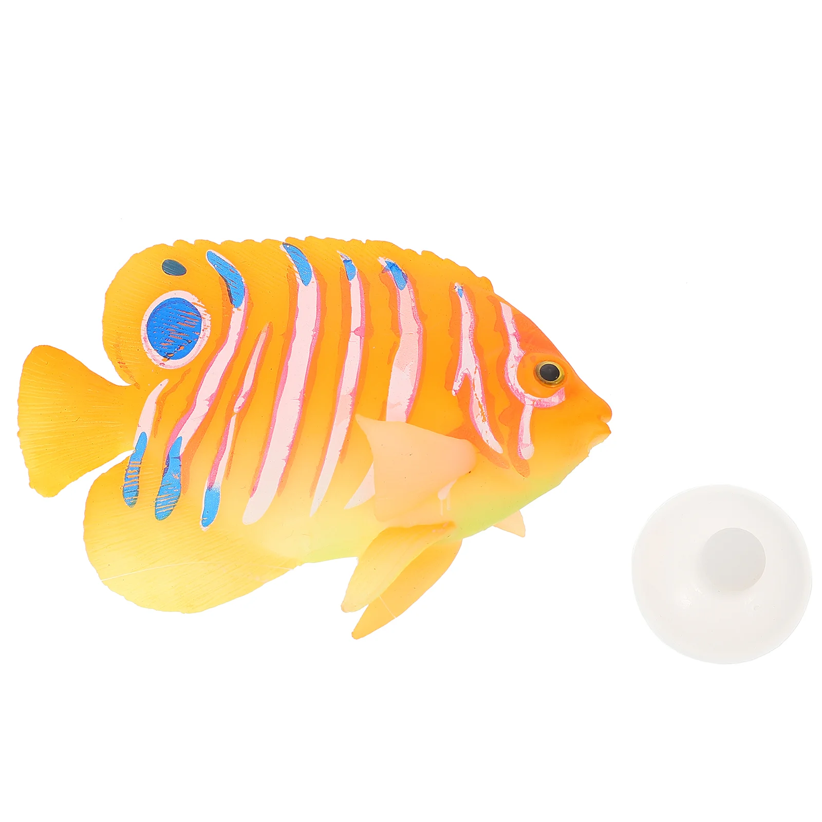 

1pc Aquarium Artificial Fish Plastic Angelfish Ornament Aquarium Decor