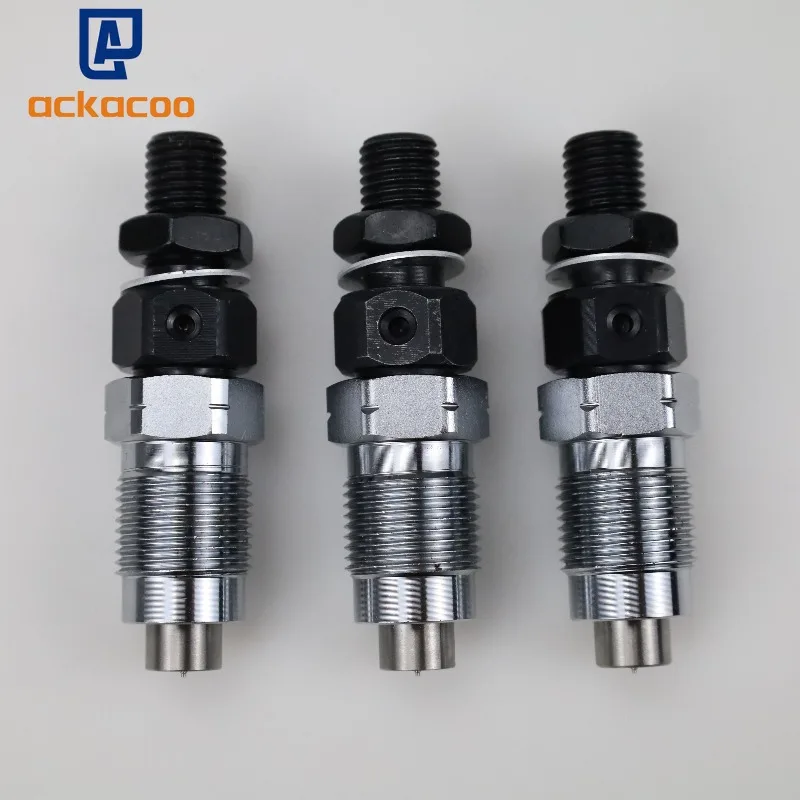 

3 шт. D1503 D1703 D1803 V2203 Комплект топливных форсунок 16082-53903 16082-53001 для трактора Kubota KX91-3 L2600 L2900 L3010 L3240 L3410