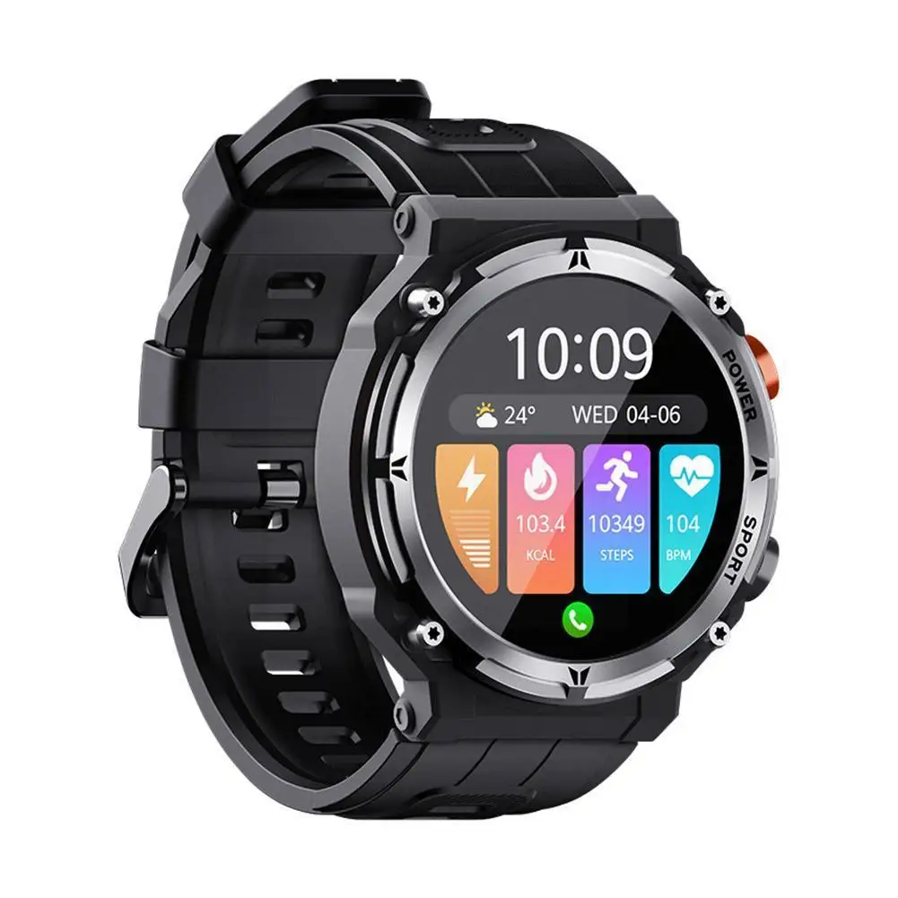 

Часы C21pro мужские спортивные водонепроницаемые, экран 5,2 дюйма, Bluetooth