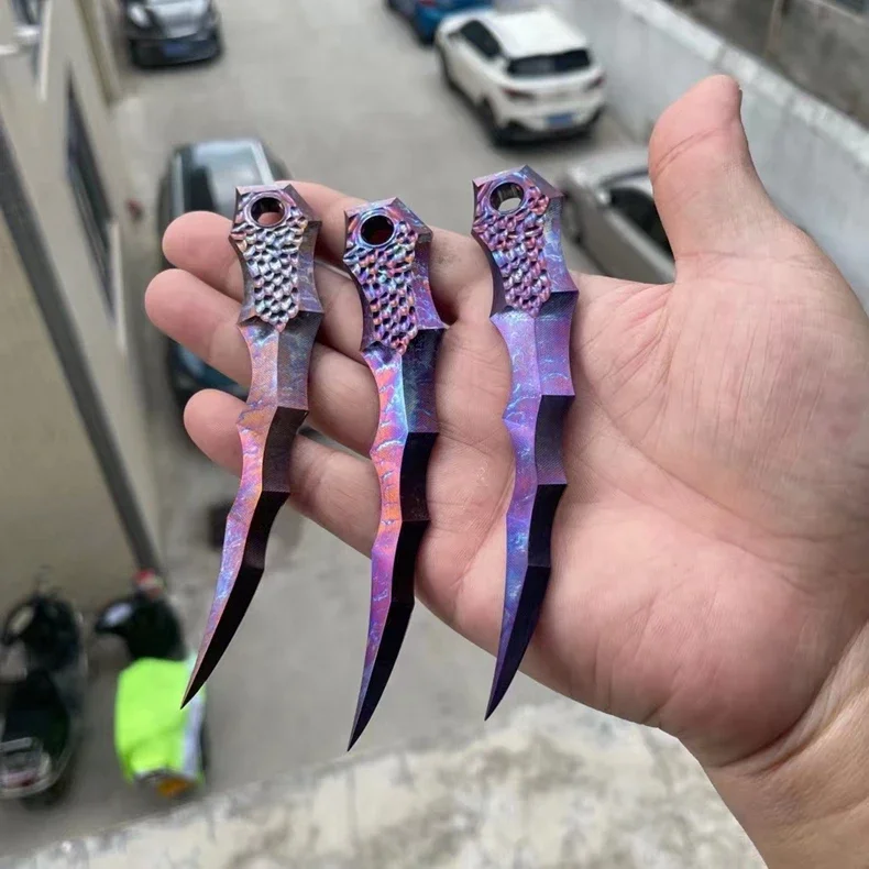 Фото EDC титановые бусины A Kinife, подвеска, украшения, ожерелье, браслет, снаряжение для кемпинга, EDC инструменты №5