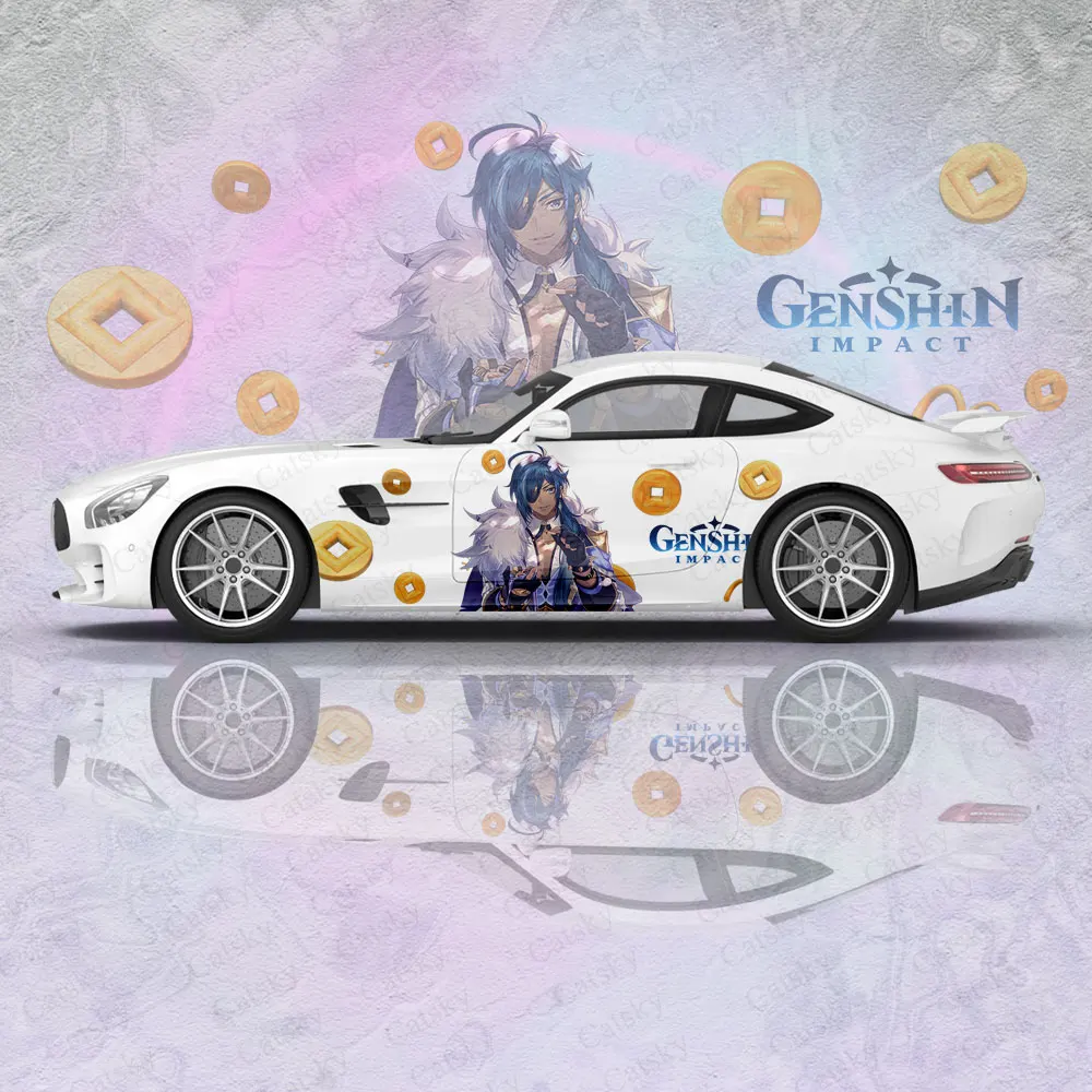 

Genshin Impact Kaeya альберрих Автомобильная Наклейка на капот дверь кузов виниловая наклейка графическая оболочка новая Автомобильная наклейка декоративные аксессуары