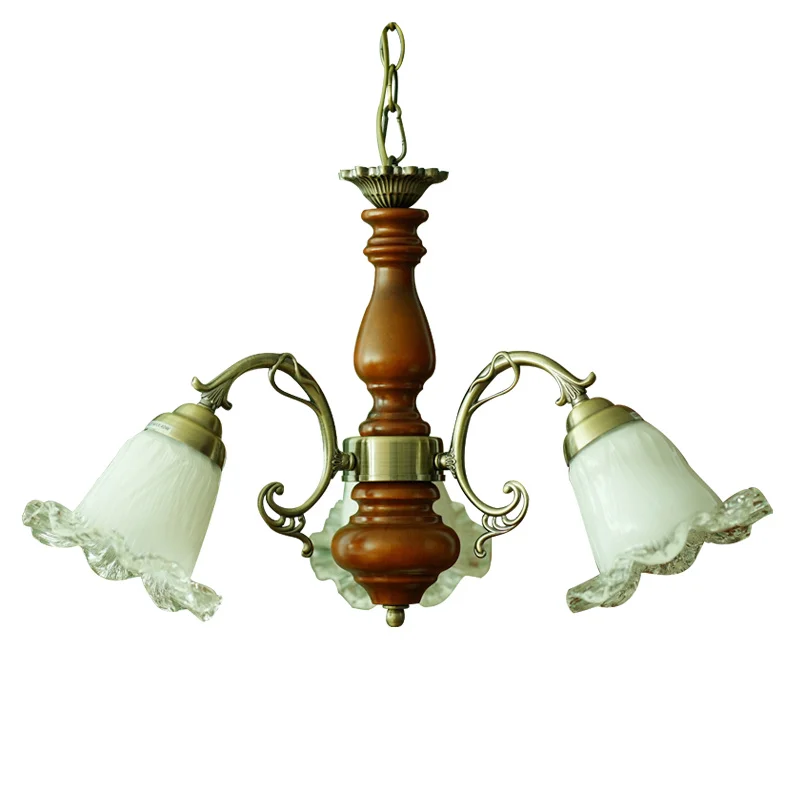 

Роскошный ночсветильник в стиле ретро, декоративные светильники в американском сельском стиле, деревянные прикроватные лампы, детская нас...