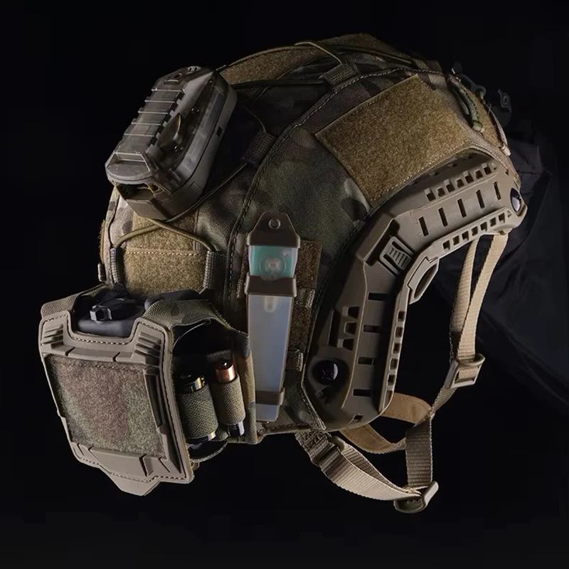 Быстрая задняя Сумка для шлема чехлы батарей в стиле Agilit вес сумки футляр ночного