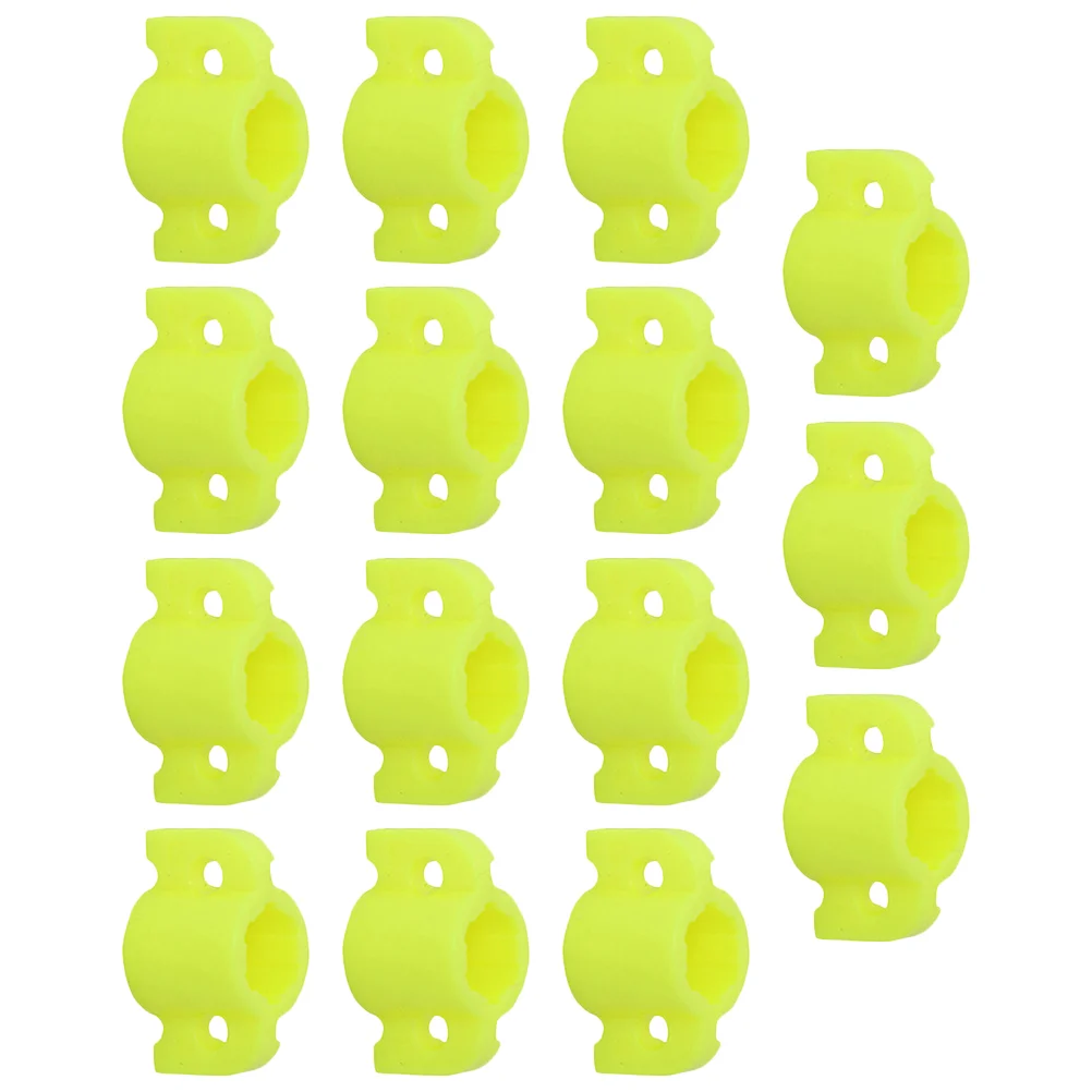

15pcs Plastic Archery Bow Fishing Safety Slider for Fishing Arrow Shafts