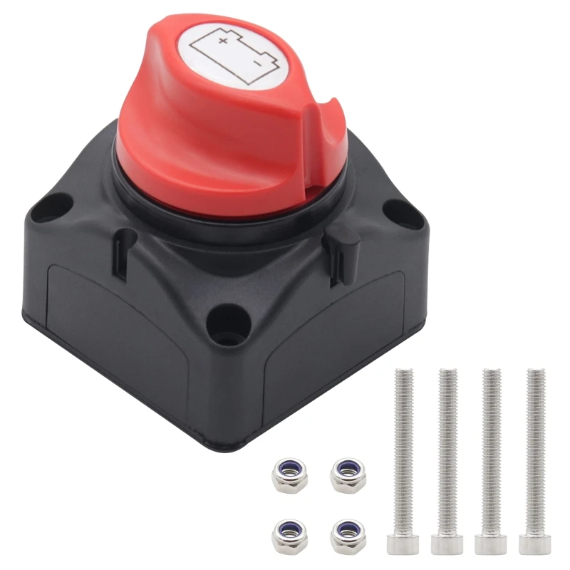 

Car Switch 275A Safe Power Cut Off Isolator Rotary Disconnect Switch