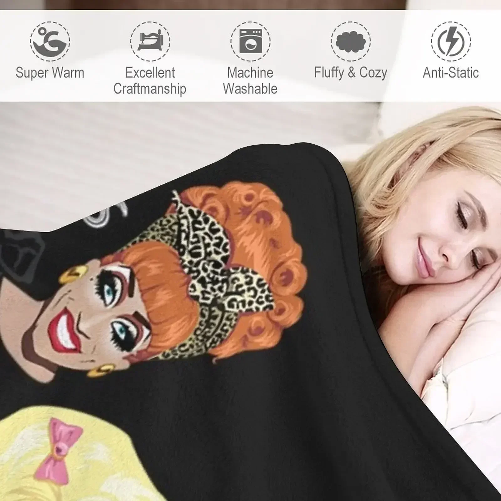 Футболка Rupauls Drag RaceQueens from Race одеяло для косплея аниме дивана одеяла