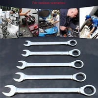 auto car repair wrench 12 22mm open ring spanners ratcheting combination hand tools home garden multipurpose repairing tool