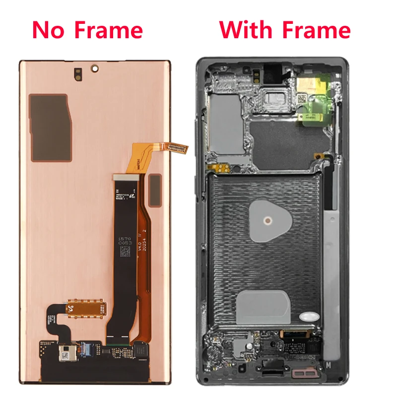 Протестированный Оригинальный ЖК-дисплей для Samsung Galaxy Note 20, сенсорный экран, дигитайзер в сборе, модель N980 SM-N981B SN980F/DS дисплей