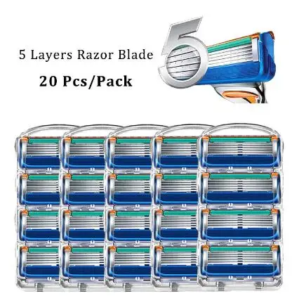 

Shaving For Replacement Heads 5 Layers Stainless Steel Cassettes Straight Men