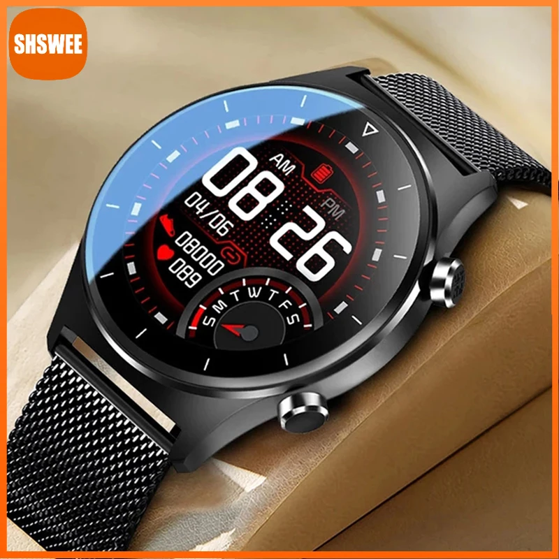 

Smart Watch Men IP68 Waterproof Full Touch Screen Custom Face SmartWatch Women Multi-Mode For Androd IOS For Xiaomi Huawei