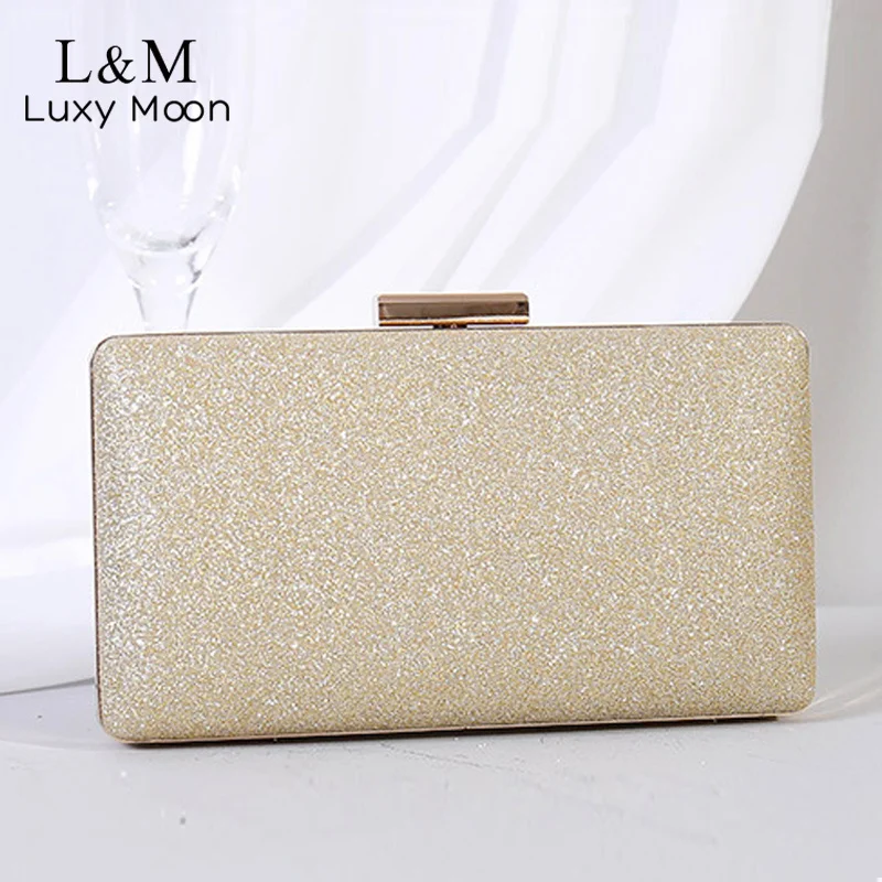 

Женская вечерняя сумка-клатч с блестками