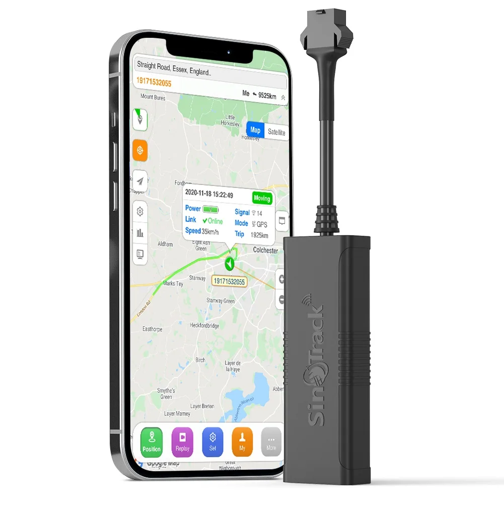 Фото GPS-трекер ST901M для автомобилей с функцией остановки двигателя, 2G, с реле, ПО/приложение бесплатно на всю жизнь (2 шт. в комплекте) №4